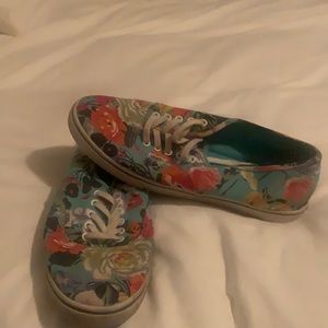 Floral Vans